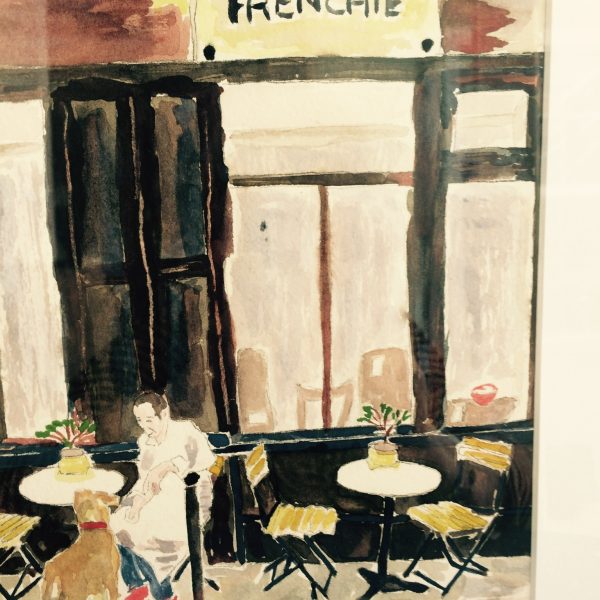 Patti Ellis Art Frenchie Cafe