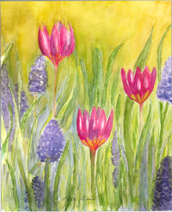 Patti Ellis Art Tulips